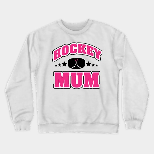 Ice hockey mother Crewneck Sweatshirt by nektarinchen